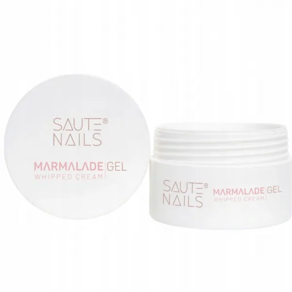 SAUTE NAILS ŻEL BUDUJĄCY MARMALADE GEL WHIPPED CREAM - 50ML BIAŁY