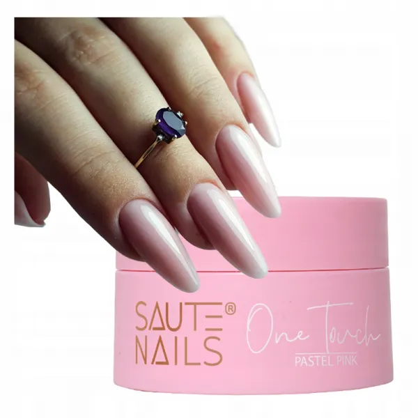 Saute Nails One Touch Pastel Pink żel 50 g