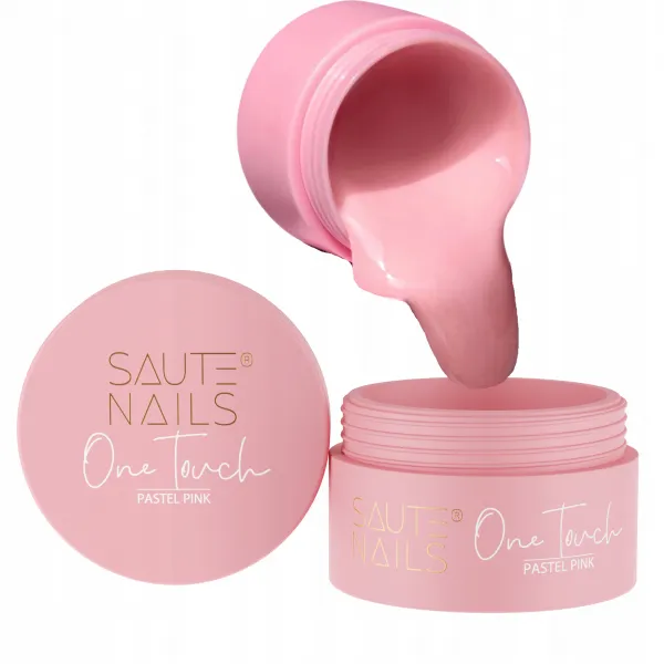 Saute Nails One Touch pastel pink 30 g żel budujący