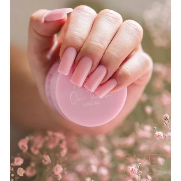 Saute Nails One Touch pastel pink 30 g żel budujący