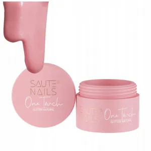 Saute Nails Żel One Touch Glitter Natural 30 g