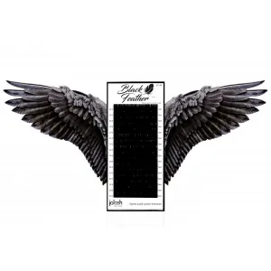 Jolash Black Feather Lashes Rzęsy C 0.07 12 mm