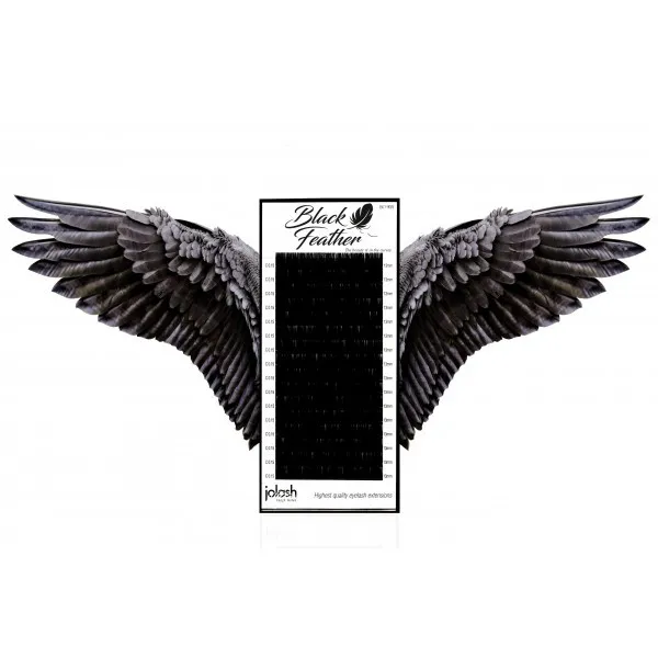 Jolash Black Feather Lashes Rzęsy C 0.07 8 mm