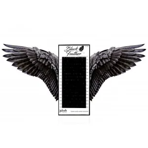 Jolash Black Feather Lashes Rzęsy C 0.07 13 mm