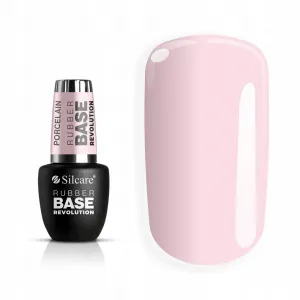 Silcare Rubber Base Revolution Baza Porcelain 9 ml