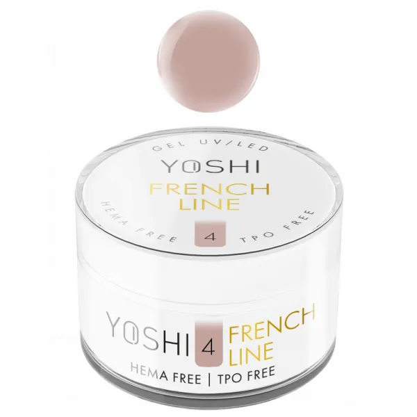 Yoshi French Line Builder Gel Budujący Żel Nr 4 50 ml