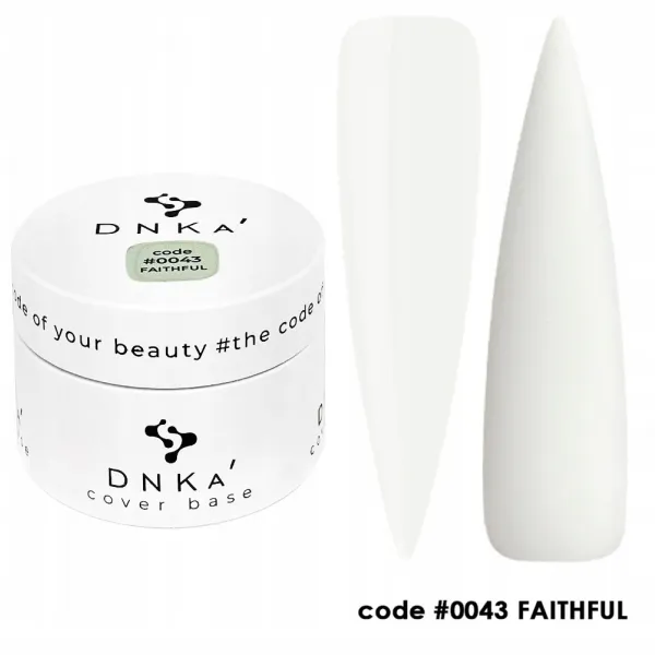 DNKa' Rubber Base Baza Code #0043 Faitful 30 ml