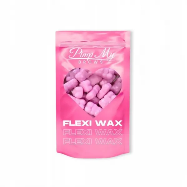 Flexi Wax elastyczny różowy wosk twardy Pimp My Brows