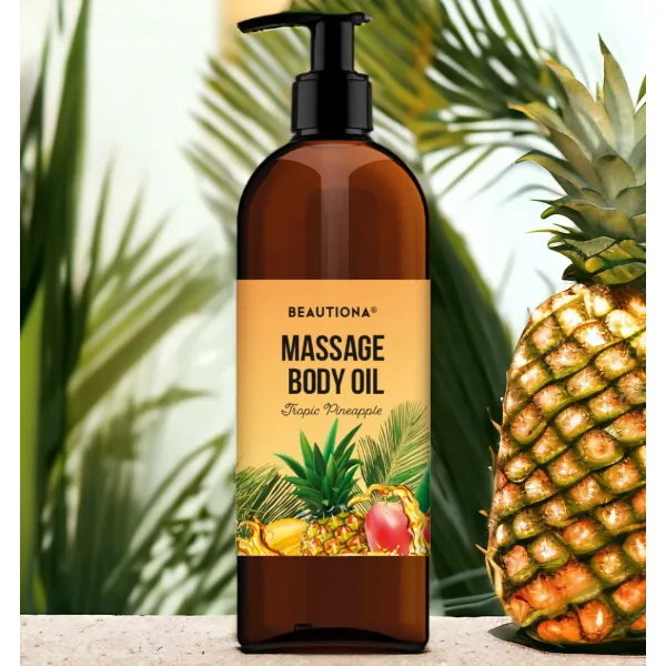 BEAUTIONA OLIWKA DO MASAŻU CIAŁA TROPIC PINEAPPLE 500 ML