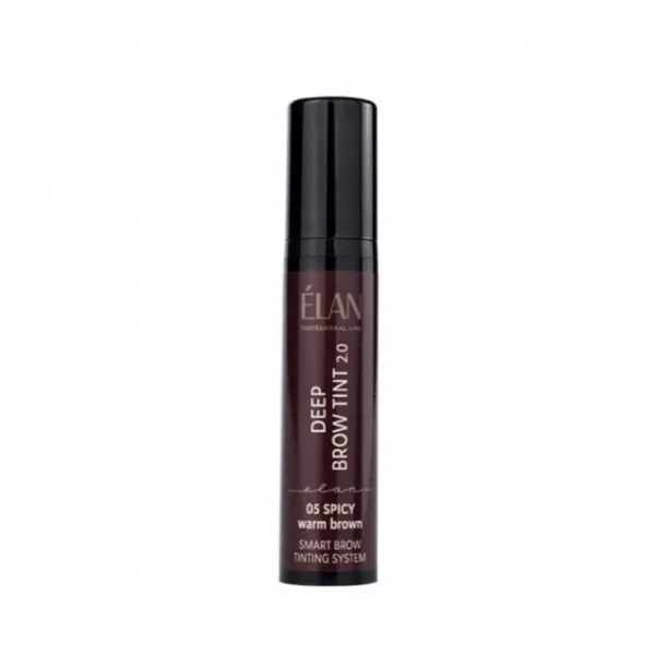 Elan Farbka Do Brwi Deep Brow Tint 2.0 05 Spicy Warm Brown 10 ml