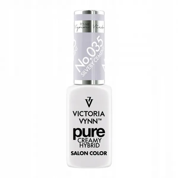 Victoria Vynn Lakier Hybrydowy Pure 035 Silvery Cement 8 ml