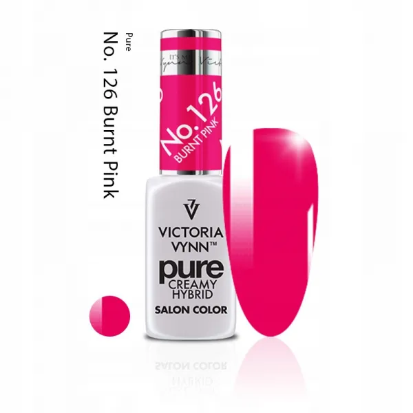 Victoria Vynn Lakier Hybrydowy Pure 126 Burnt Pink 8 ml