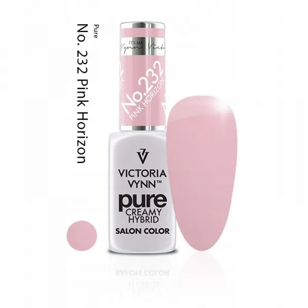 Victoria Vynn Lakier Hybrydowy Pure 232 Pink Horizon 8 ml