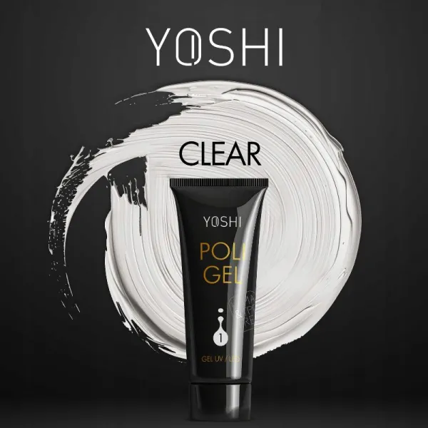 Yoshi Polygel Akrylożel Clear Przezroczysty nr 1 30 g