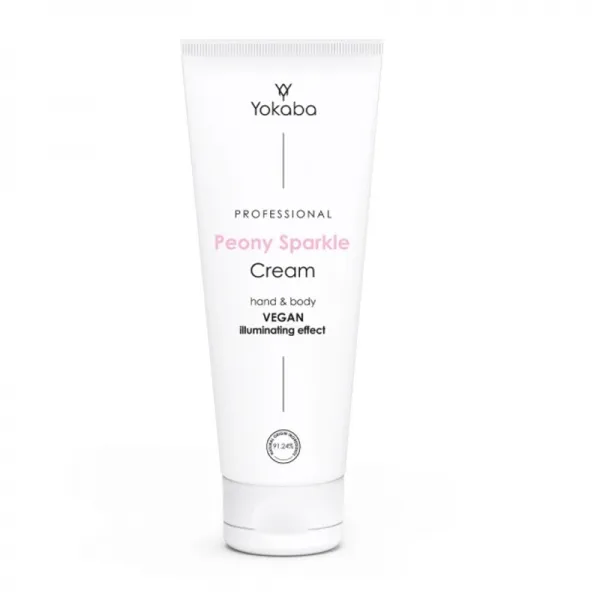 Peony Sparkle Professional Cream Hand&Body Vegan Yokaba 75 ml