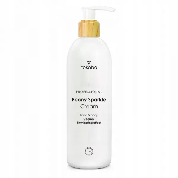 Peony Sparkle Professional Cream Hand&Body Vegan Yokaba 230ml