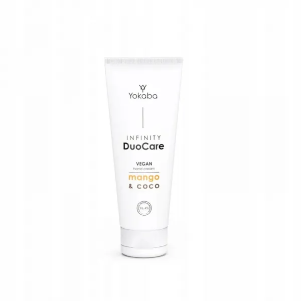 Yokaba 75 ML Krem do rąk DuoCare Hand Cream Mango&Coco Infinity 15 ml