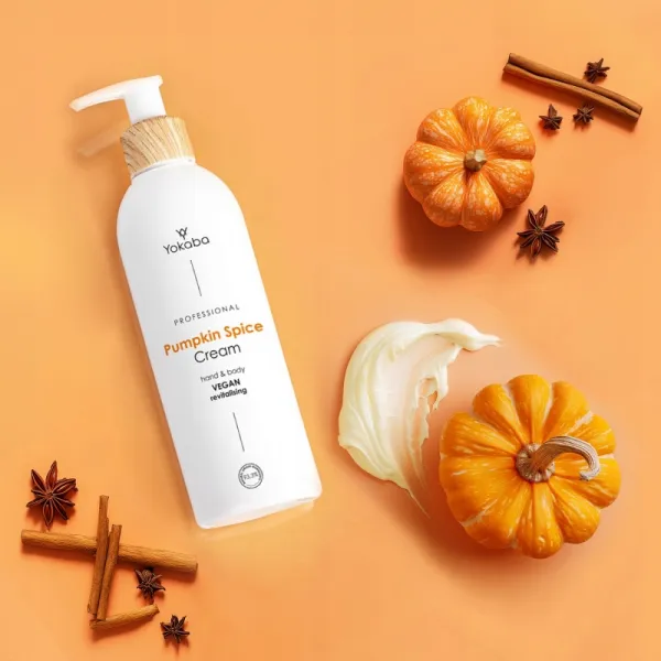 Yokaba Profesjonalny Krem do rąk i ciała Pumpkin Spice dynia 240ml