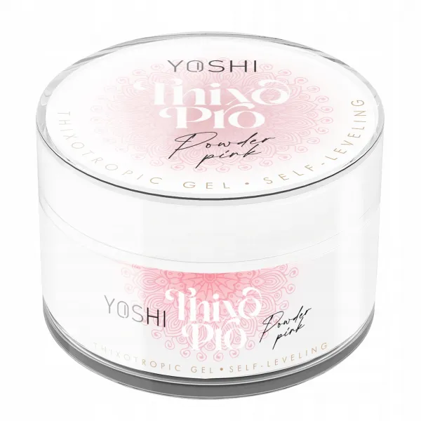 Yoshi Thixo Pro Builder Gel Żel Budujący Powder Pink 15 ml