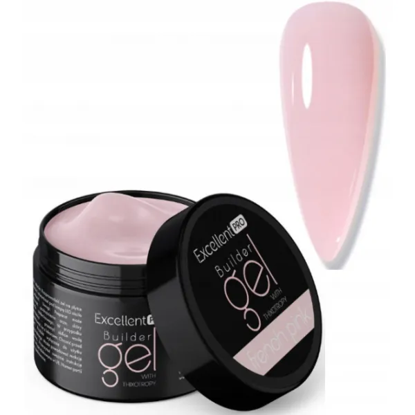 Excellent Builder Gel Żel With Thixotropy French Pink 50 g