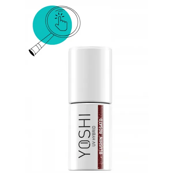 Yoshi Lakier Hybrydowy Flash Sip Sip Hooray 144 Blushin' Rosato 6 ml