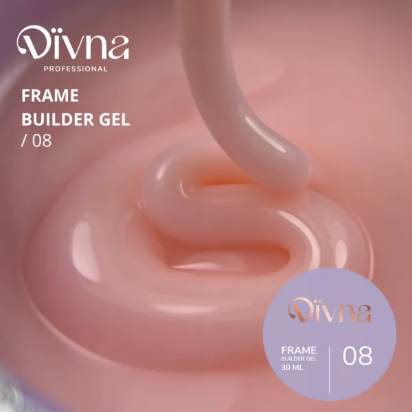 Divna Frame Builder Gel Budujący Żel 08 30 ml