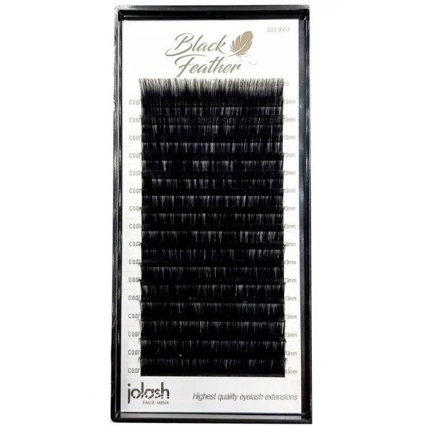 Jolash Black Feather Lashes Rzęsy D 0.15 mix