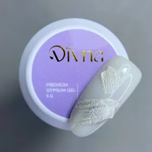 Divna Gypsum Gel Żel Do Zdobień Milky 01 5 g