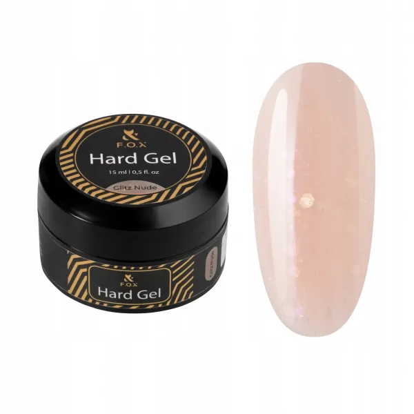 fox Hard Gel Glitz Nude 15ml