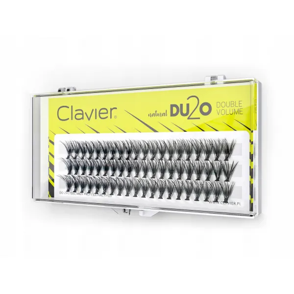 Clavier DU2O Double Volume kępki rzęs 10mm