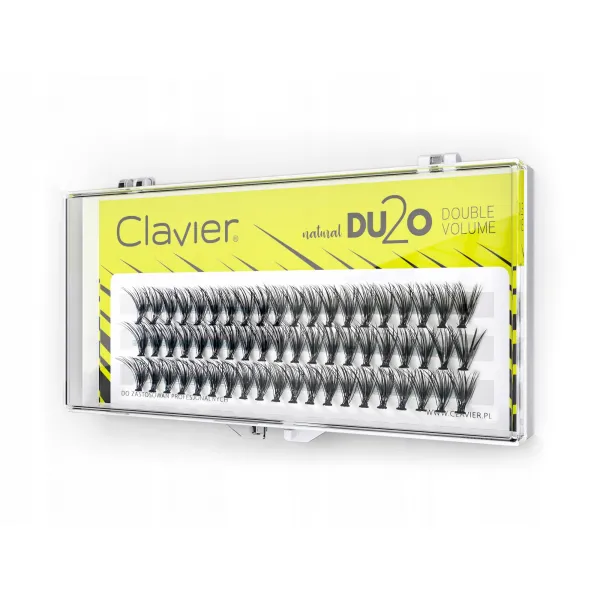 Clavier DU2O Double Volume kępki rzęs 8mm