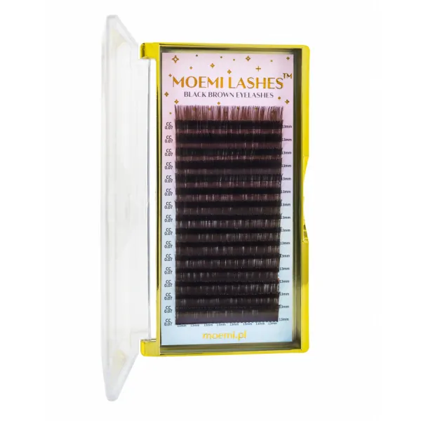 Rzęsy Moemi Lashes MIX (6-13) CC 0.10 Black Brown