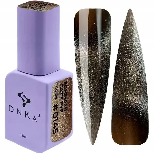 DNKa' Lakier Hybrydowy Color Code #0145 Cat Eye 12 ml