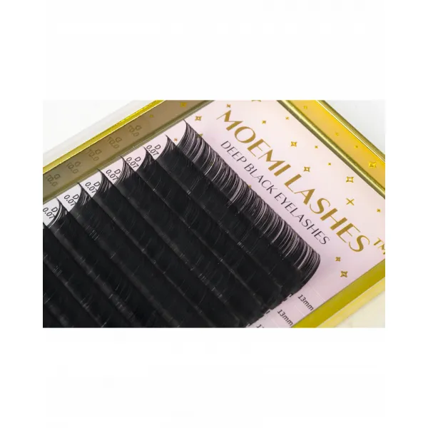 Moemi Lashes deep black CC 0.05 7 mm