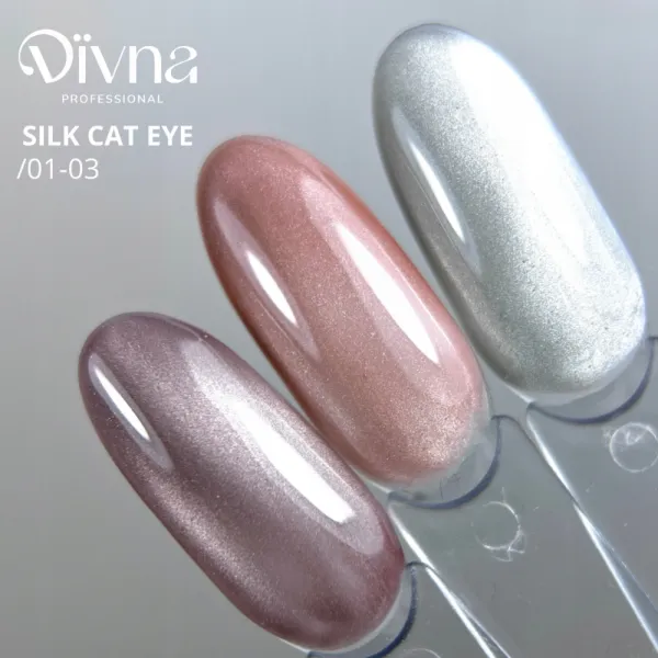 DIVNA Silk Cat Eye 01, 13 ml lakier do paznokci z efektem kociego oka