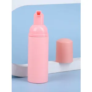 .Butelka pianotwórcza do rzęs 50 ml pompka szampon różowa
