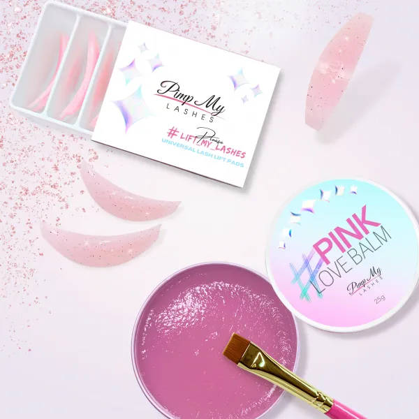 PINK LOVE BALM RÓŻOWY BALSAM DO LIFTINGU RZĘS PIMP