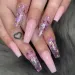 Ozdoba do paznokci kolorowe Motylki holo nail art foil Nr 3